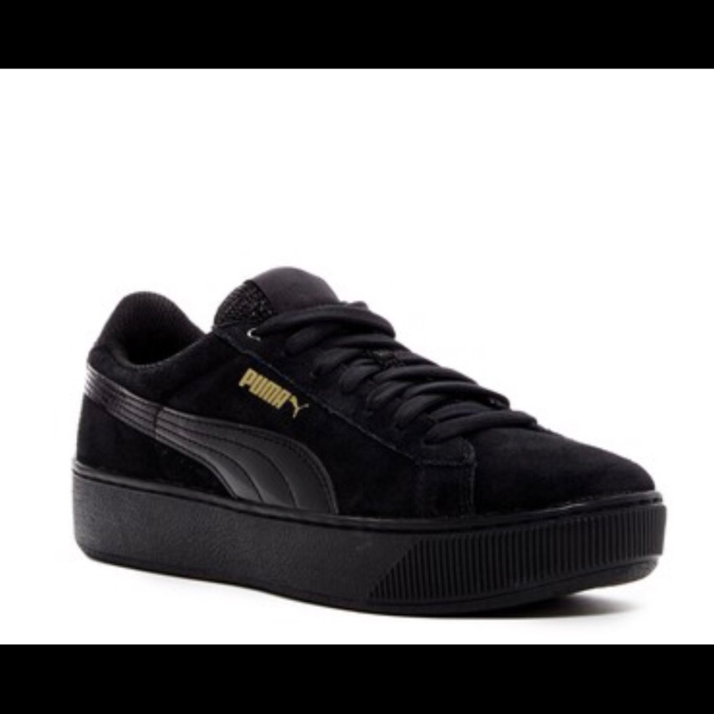 Puma platform Vickie black on Black  sz 9